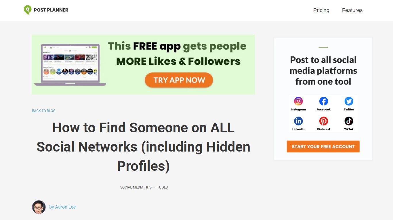 How to Find Someone on ALL Social Networks (including Hidden Profiles)